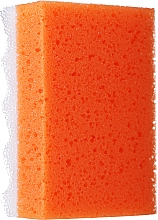 Düfte, Parfümerie und Kosmetik Badeschwamm Quadrat groß orange - LULA