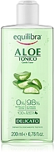 Düfte, Parfümerie und Kosmetik Erfrischendes Gesichtstonikum für normale und Mischhaut - Equilibra Aloe Line Tonic