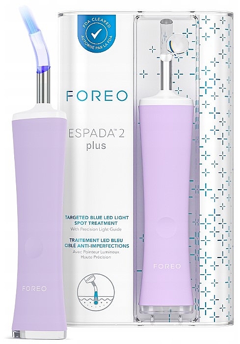 LED-Gerät zur Pflege von zu Akne neigender Haut - Foreo Espada 2 Plus Lavender — Bild N1