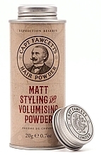 Captain Fawcett Matt Styling And Volumising Hair Powder  - Volumengebender Haarpuder — Bild N1