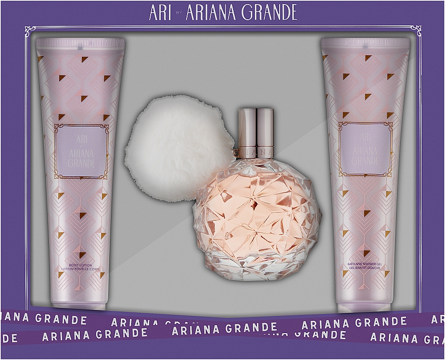 Ariana Grande Ari - Duftset (Eau de Parfum 100ml + Körperlotion 100ml + Duschgel 100ml) — Bild N1