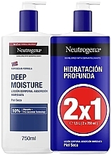 Set - Neutrogena Deep Moisturising Body Lotion (b/lot/2x750ml) — Bild N1