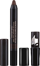 Düfte, Parfümerie und Kosmetik Lidschatten-Stift mit Anspitzer - Nudestix Magnetic Matte Eye Colour