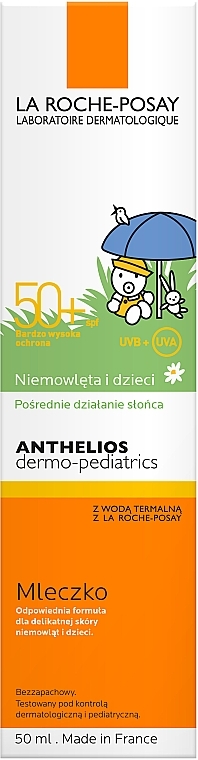 Sonnenschutzmilch für empfindliche Kinder- und Babyhaut SPF 50+ - La Roche-Posay Anthelios Kids SPF 50+ Dermo Pediatrics Mexoryl 100 ml — Foto N3