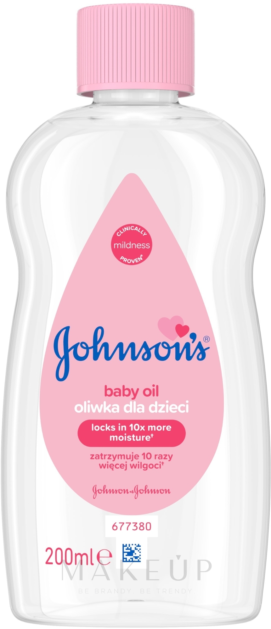 Sanftes feuchtigkeitsspendendes Körperöl für Babys - Johnson’s Baby — Bild 200 ml