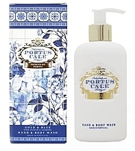 Düfte, Parfümerie und Kosmetik Reinigungsgel für Hände und Körper mit rosa Pfeffer und Jasmin - Portus Cale Gold & Blue