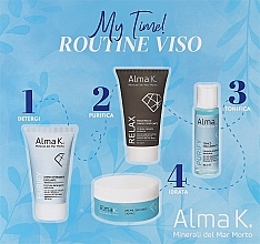 Düfte, Parfümerie und Kosmetik Set - Alma K. My Time! Face Care Routine Kit (cr/30 ml + ton/30 ml + cr/15 ml + mask/30 ml)