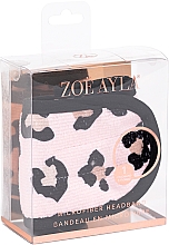 Düfte, Parfümerie und Kosmetik Kosmetisches Haarband schwarz-braun - Zoe Ayla Hair Towel Headband Leopard