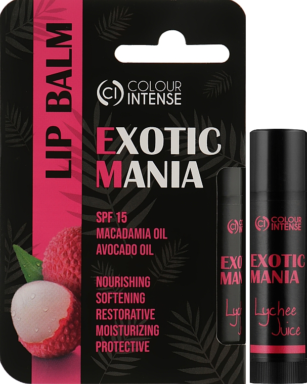 Lippenbalsam Exotic Mania mit Litschi-Geschmack - Colour Intense Lip Balm — Bild N2