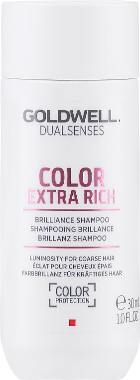 Farbbrillanz Shampoo für coloriertes, kräftiges bis widerspenstiges Haar - Goldwell Dualsenses Color Extra Rich Brilliance Shampoo — Bild N4