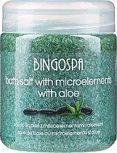 Aloe Badesalz mit Mikroelementen - BingoSpa Bath Salt With Trace Elements And Aloe Vera — Bild N1