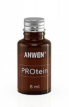 Regenerierende und glättende Proteinbehandlung für beschädigtes Haar in Ampullen - Anwen Protein — Bild N2