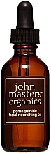 Düfte, Parfümerie und Kosmetik Nährendes Gesichtsöl mit Granatapfel - John Masters Organics Pomegranate Facial Nourishing Oil