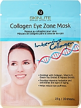 Düfte, Parfümerie und Kosmetik Verjüngende Patch-Maske für die Augenkontur mit Kollagen, Vitamin E und Grüntee-Extrakt - Skinlite Collagen Eye Zone Mask