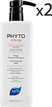 Masken-Set für coloriertes Haar - Phyto Color Protecting Mask (h/mask/2x500ml) — Bild N1