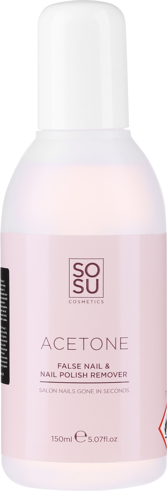 Nagellackentferner - Sosu by SJ Gone Girl Acetone Faux Nail Remover — Bild 150 ml