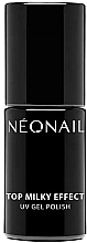 Hybrid-Nagellack - NeoNail Top Milky Effect Creamy — Bild N3