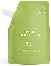 Düfte, Parfümerie und Kosmetik Zahnpasta Grüner Apfel und Minze - HAAN Apple A Day Green Apple & Mint Refill (Refill)