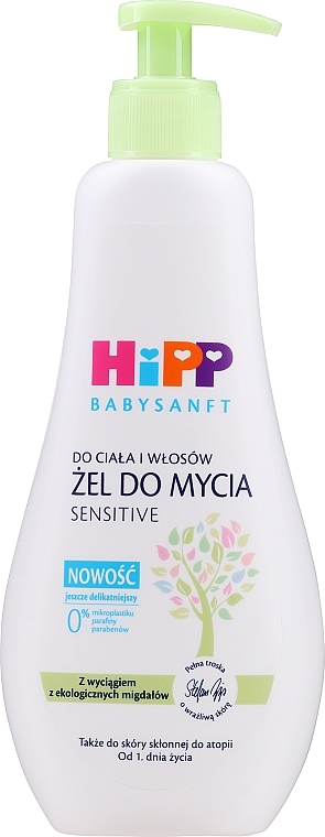 Duschgel für Babys - HiPP BabySanft Gel — Bild N1