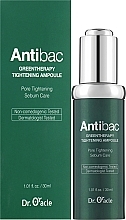 Antibakterielles Gesichtsserum - Dr. Oracle Antibac Green Therapy Tightening Ampoule — Bild N1