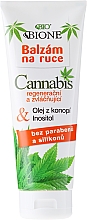 Düfte, Parfümerie und Kosmetik Handcreme mit Hanföl - Bione Cosmetics Cannabis Hand Balm