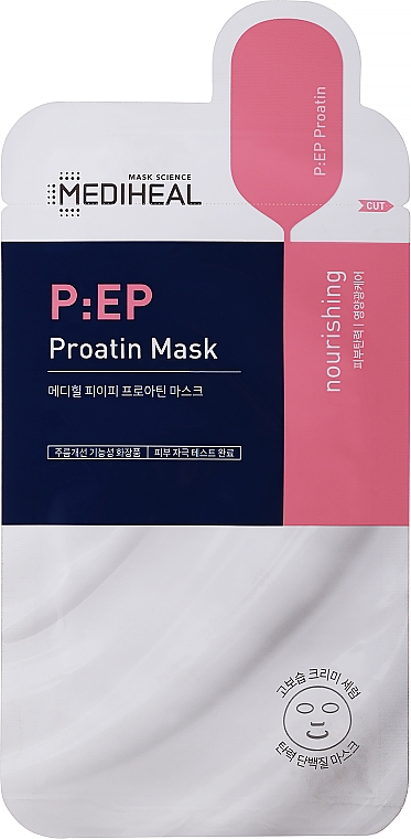 Straffende Gesichtsmaske mit Aminosäuren - Mediheal P:EP Firming Proatin Mask — Bild N1