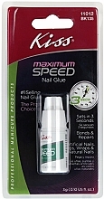 Düfte, Parfümerie und Kosmetik Schnellbindendender Nagelkleber - Kiss Maximum Speed Nail Glue