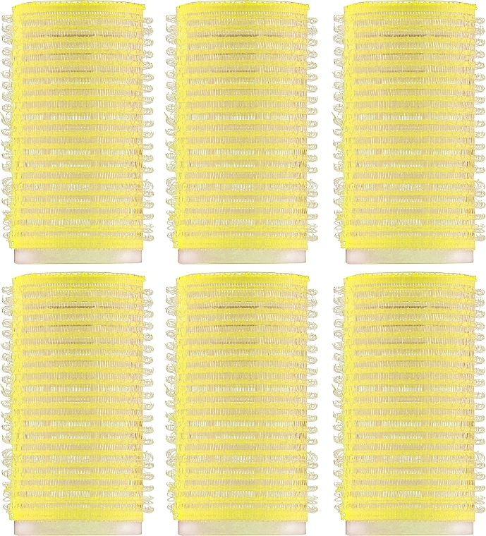 Klettwickler 70799 6 St. 32 mm gelb - Deni Carte — Bild N1