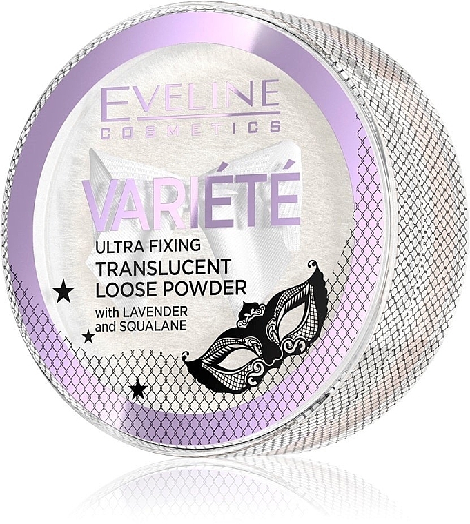 Gesichtspuder - Eveline Cosmetics Variete Ultra Fixing Transparent Loose Face Powder — Bild N1