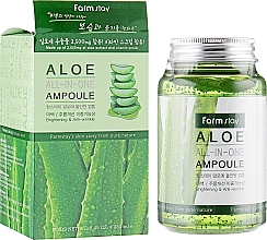 All-in-one Gesichtsampulle mit Aloe Vera-Extrakt - FarmStay Aloe All-In-One Ampoule — Bild N1