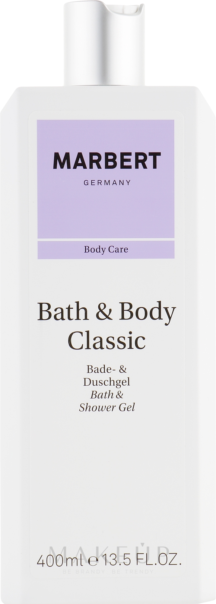 Bade- und Duschgel - Marbert Bath & Body Classic Bath & Shower Gel — Bild 400 ml