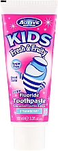 Kinderzahnpasta ohne Zucker mit Erdbeergeschmack und Fluorid - Beauty Formulas Active Oral Care — Bild N1
