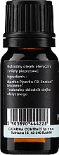 100% Natürliches ätherisches Pfefferminz-Öl - E-Fiore Peppermint Natural Essential Oil — Bild N2