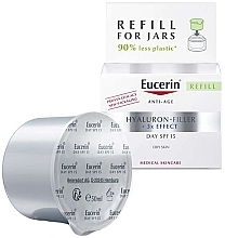 Düfte, Parfümerie und Kosmetik Tagescreme für trockene Haut - Eucerin Eucerin Hyaluron-Filler 3x Day Cream SPF 15 (refill)