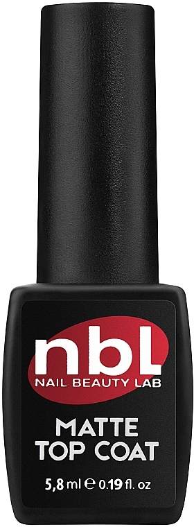 Matter Gel-Nagellack - Jerden NBL Nail Beauty Lab Rubber Top Coat — Bild N1