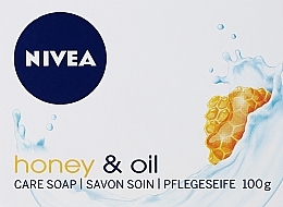 Feuctigkeitsspendende Cremeseife mit Honig und Jojobaöl - NIVEA Honey & Oil Soap — Bild N1