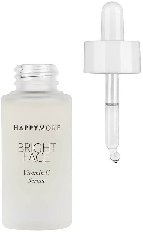 Aufhellendes Anti-Aging Gesichtsserum mit Vitamin C, Jojoba und Rosenöl - Happymore Bright Face Vitamin C Serum — Bild N2