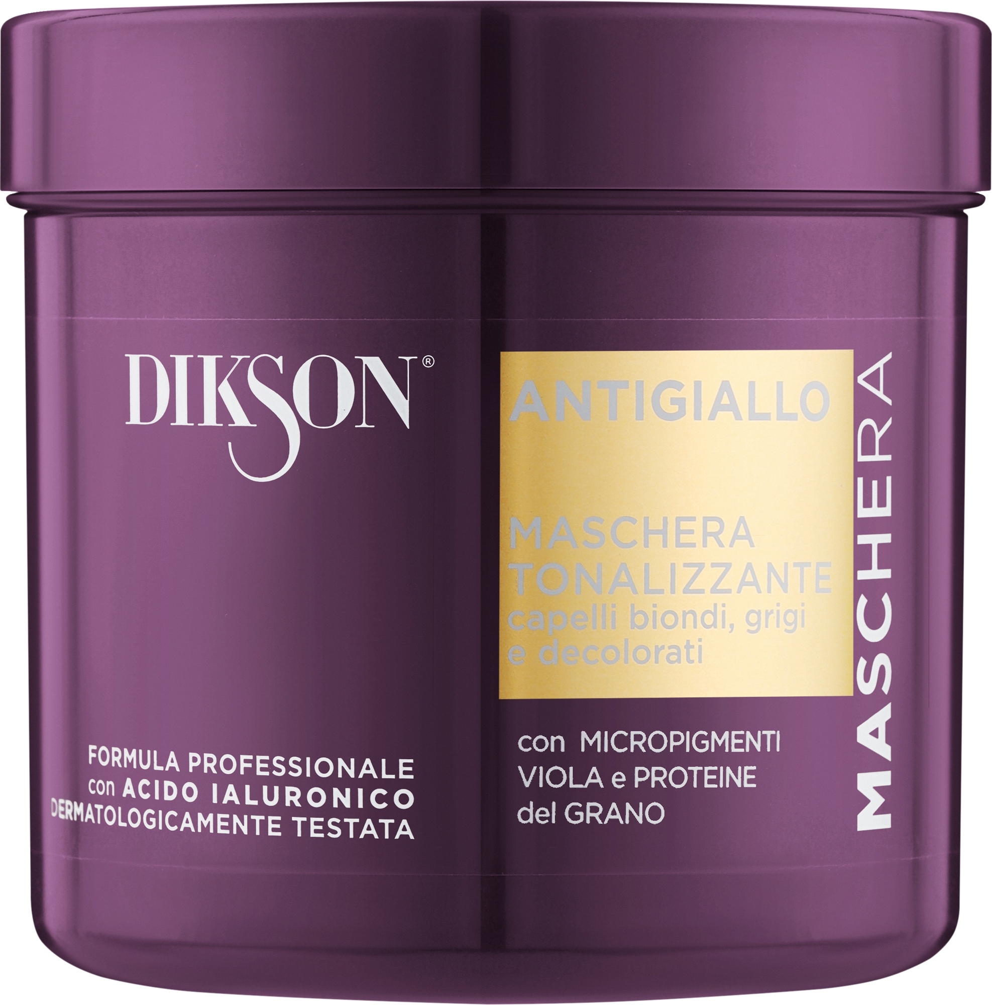 Maske für blondes und gebleichtes Haar  - Dikson Antigiallo Mask  — Bild 500 ml