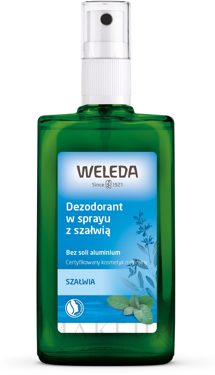 Deospray - Weleda Sage Deodorant — Bild 100 ml