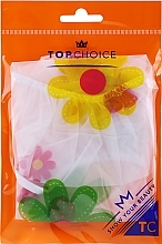 Duschhaube 30369 transparent mit Blumen - Top Choice  — Bild N1