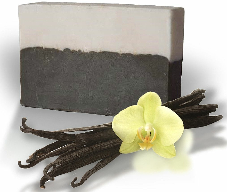 Handgemachte Seife mit Schlamm aus dem Toten Meer und Vanille - Masada Soap