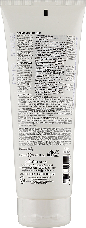 Creme-Lifting für das Gesicht - Phyto Sintesi Lifting Cream — Bild N2