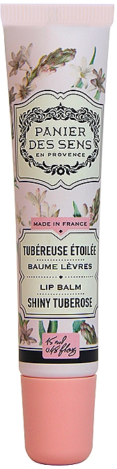 Lippenbalsam mit Shea Butter - Panier des Sens Lip Balm Shea Butter Shiny Tuberose — Bild N1