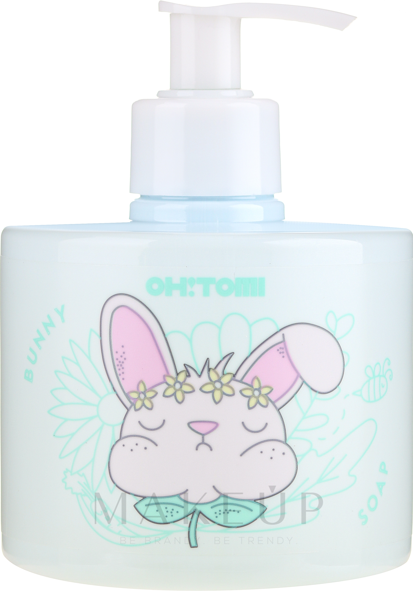 Natürliche Flüssigseife mit Duft von süßer Litschi und Mango-Extrakten - Oh!Tomi Bunny Liquid Soap — Bild 300 ml