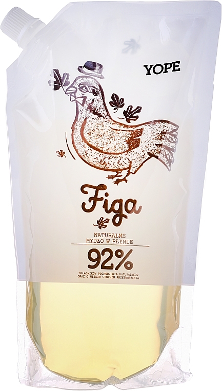 Flüssigseife Feige (Nachfüller) - Yope Fig Tree Natural Liquid Soap Refill Pack — Bild N1