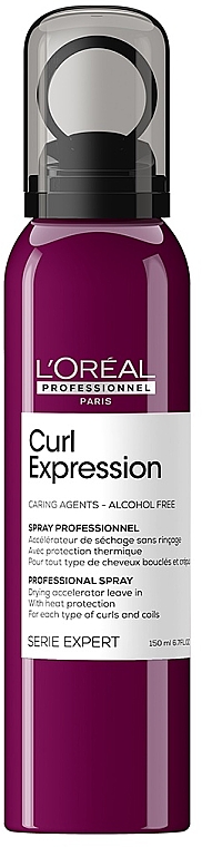 Haarspray zur Beschleunigung der Trocknung - L'Oreal Professionnel Serie Expert Curl Expression Drying Accelerator — Bild N1