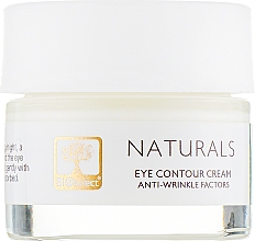 Anti-Falten-Creme für die Haut um die Augen mit Olivenextrakt und Hanföl - BIOselect Naturals Eye Contour Cream — Bild N2