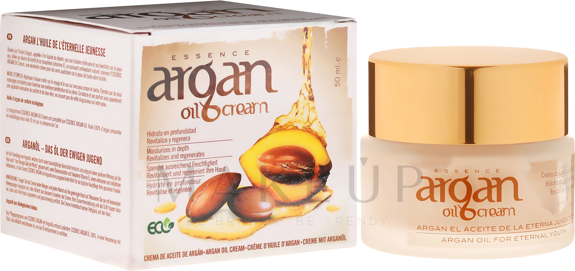 Revitalisierende und regeneriende Tagescreme mit Arganöl - Diet Esthetic Argan Essence Oil Cream — Bild 50 ml