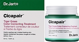 Ausgleichende Gesichtscreme - Dr. Jart+ Cicapair Tiger Grass Color Correcting Treatment SPF22 PA++  — Bild N2