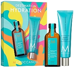 Set - MoroccanOil Destination Hydration Hair & Body Set (h/oil/100ml + h/cr/100ml) — Bild N1